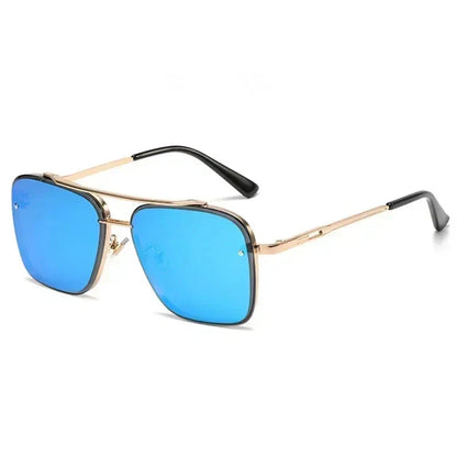 Herren Sonnenbrille Pilotenstil Quadratisch Trendy