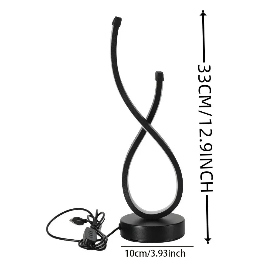 LED Tischlampe Dimmbar Modern 3 Lichtfarben