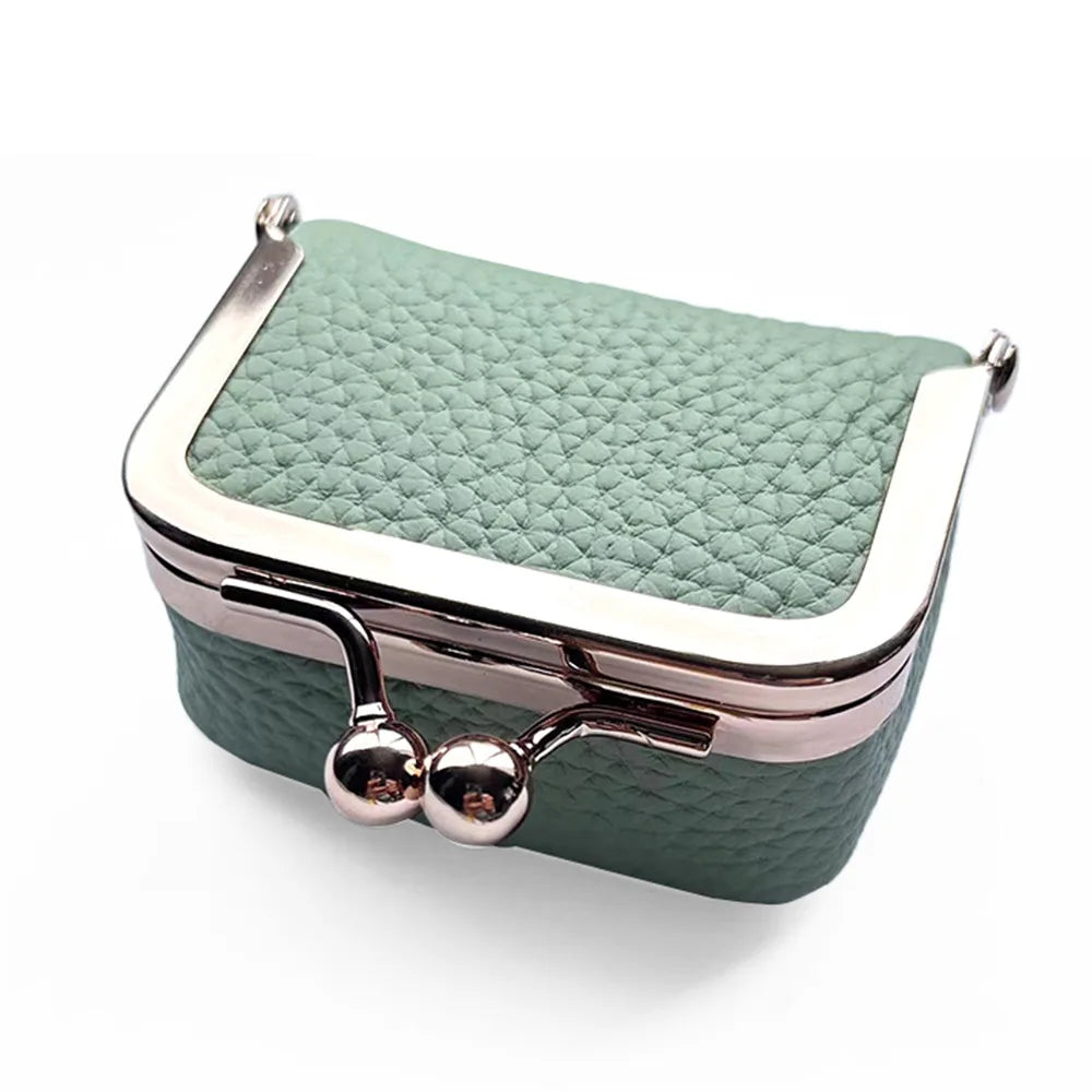 Leder Reisetasche Schmuckbox Retro Aufbewahrungstasche Klein