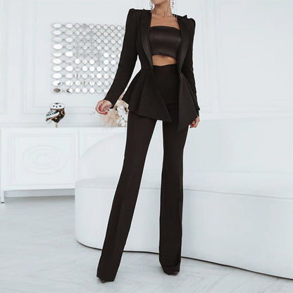Weißer Blazer Damen Slim Fit Business