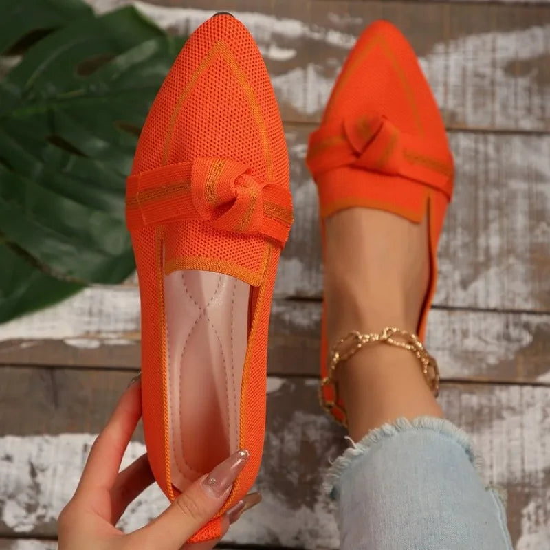 Ballerina Flats Bequem Flache Schuhe Damen
