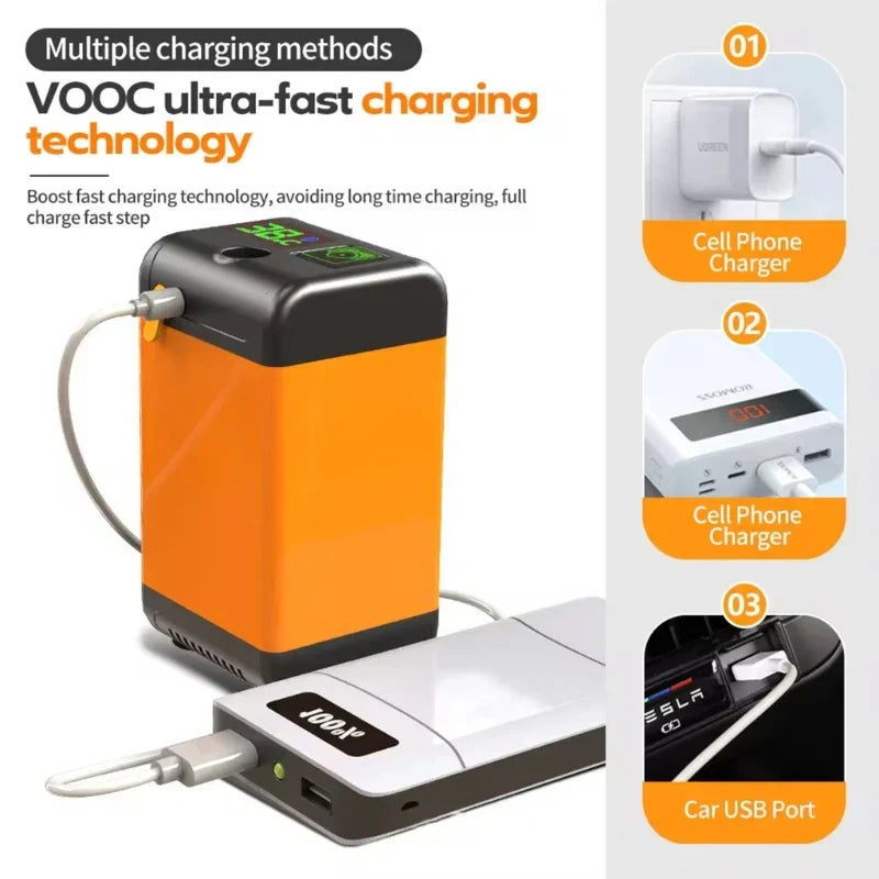 Wiederaufladbare Duschpumpe USB Outdoor Reise