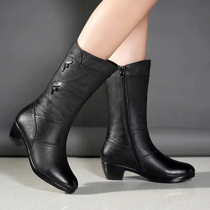 Winterstiefel Melissa Warm & Stilvoll Damen Schnee - BerlinGlamour