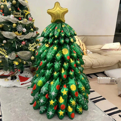 Weihnachtsbaum Aufblasbar Magisch Nordlicht Dekoration