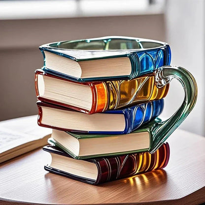 Kaffeetasse Bücher Form Dekorativ - BerlinGlamour