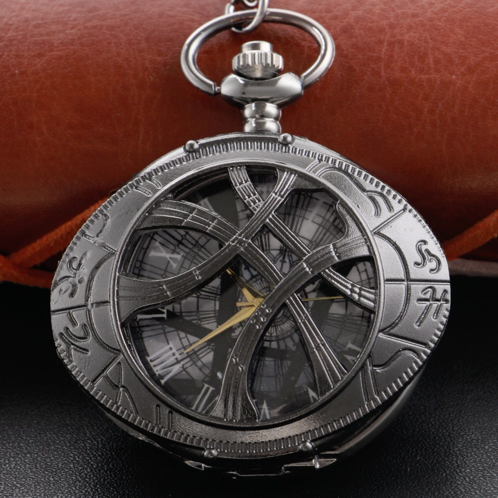Steampunk Halskette Uhr Vintage Stil Edel металли