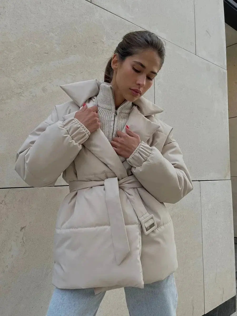 Senna | Pufferjacke - Mit Gürtel Zendoo.de