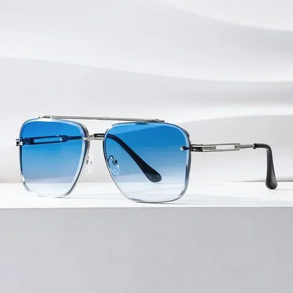 Herren Sonnenbrille Pilotenstil Quadratisch Trendy