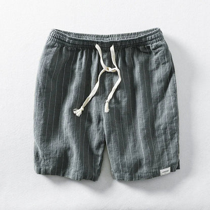 Bequeme Herren Leinen Shorts Sommer Leicht