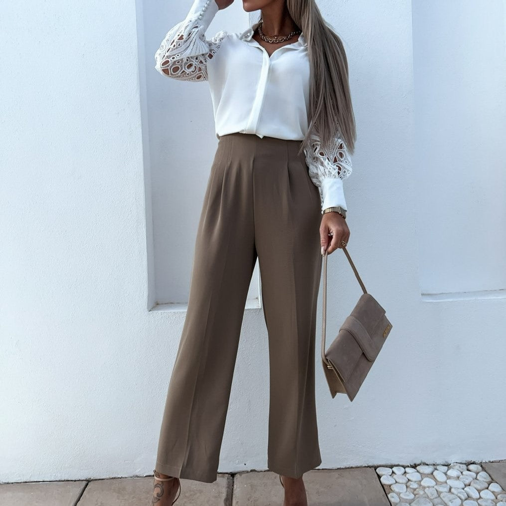 Damenbluse Freizeit Elegante Sommerbluse