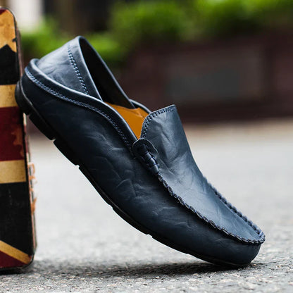 Italienische Lederloafer für Herren Echtleder Qualität