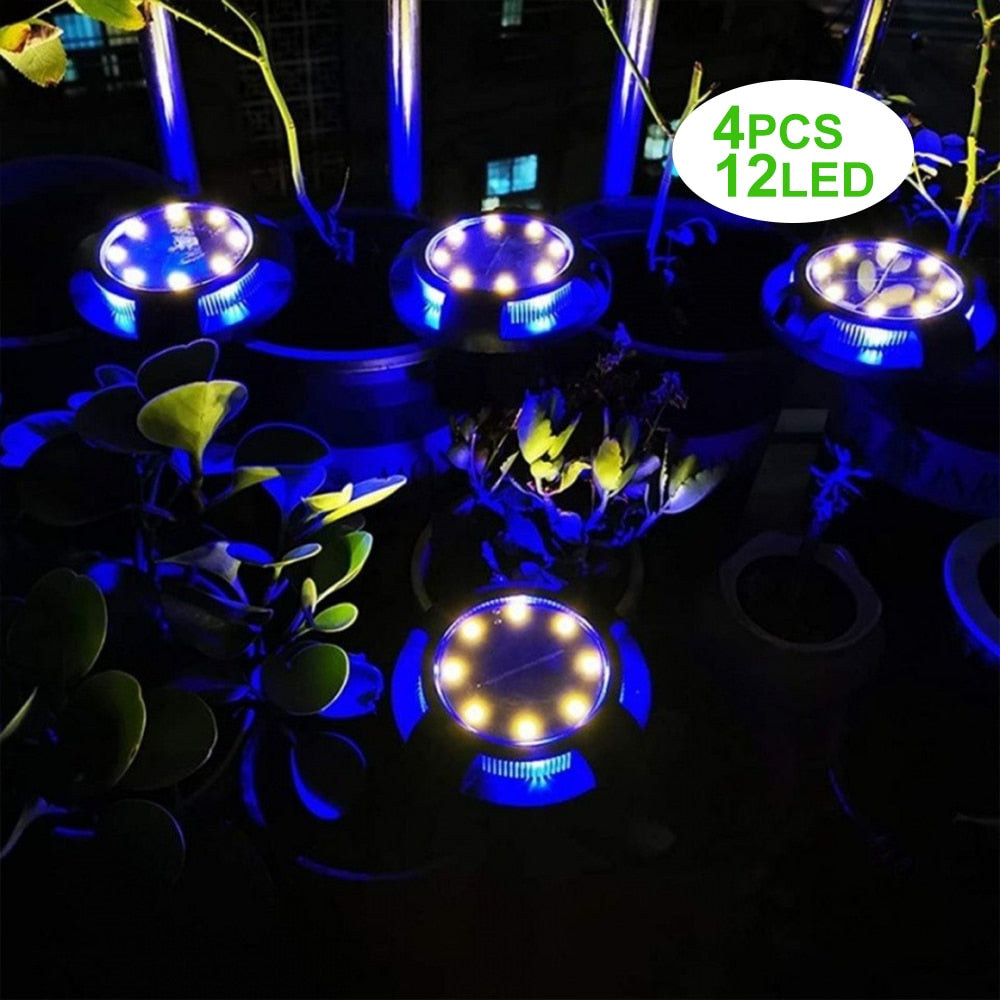 Eco Solar Gartenlicht Bunt LEDs