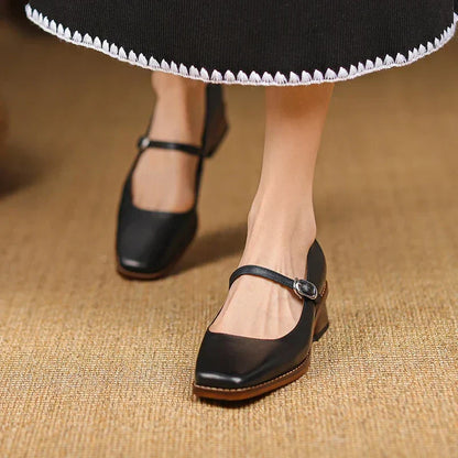 Damen Sandalen mit Riemen und Blockabsatz Frühling