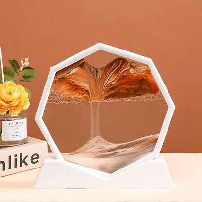 Dekor Steine Hexagon Sand Farbe Fließend Modern
