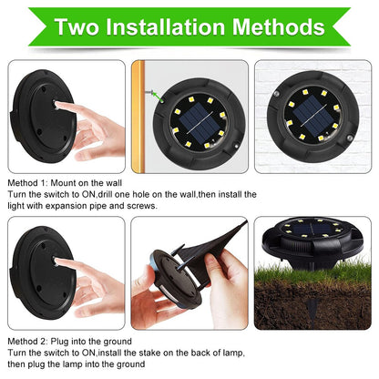 Eco Solar Gartenlicht Bunt LEDs