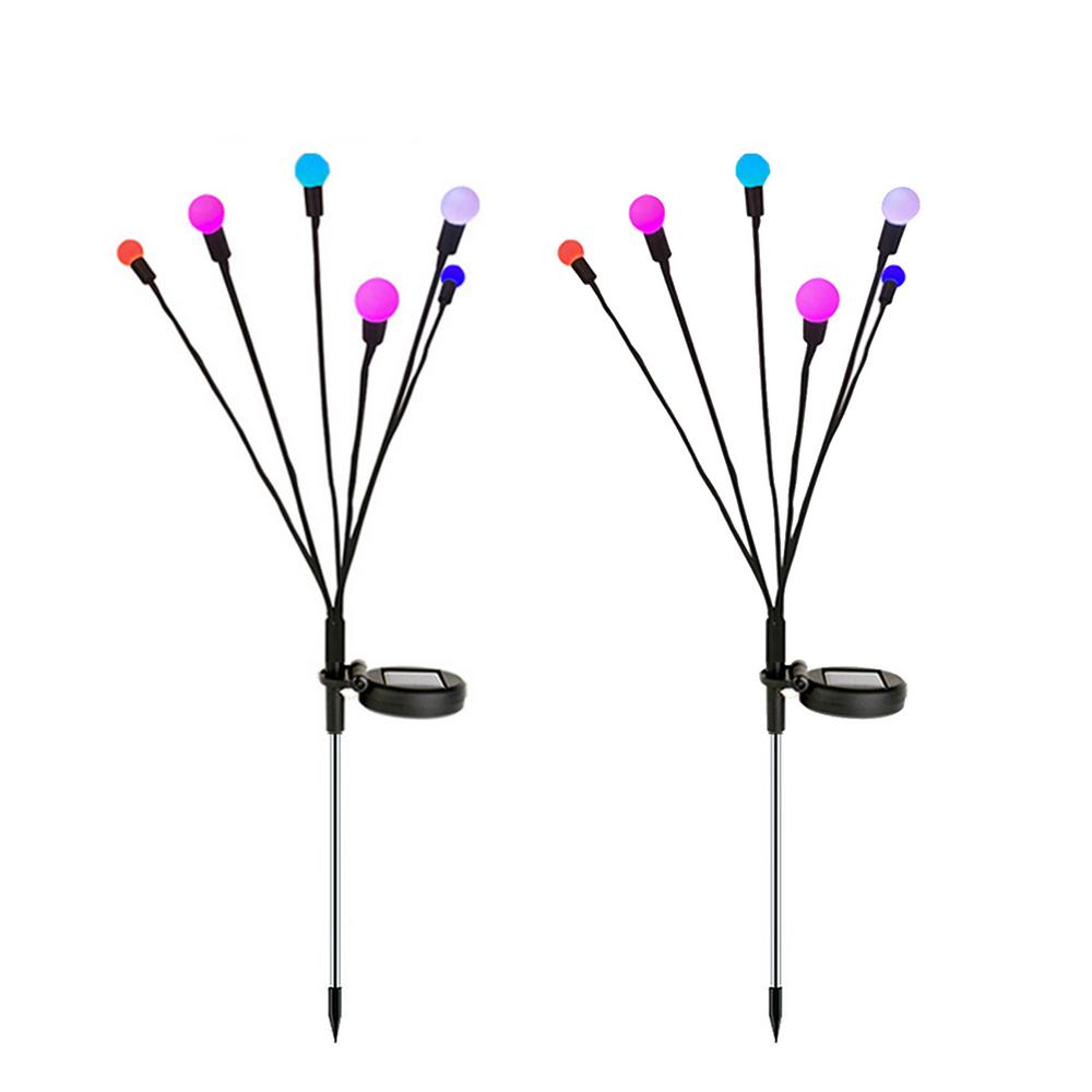 Wasserdichte Solar-Gartenleuchte Faser Optik - BerlinGlamour