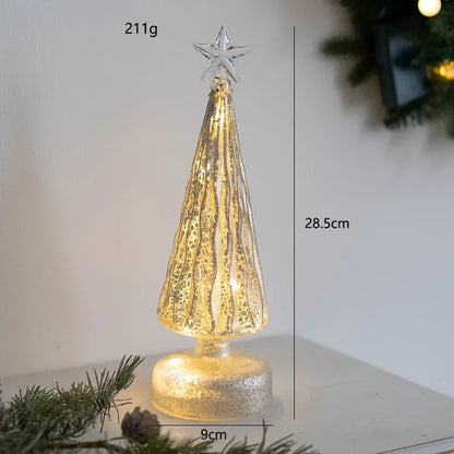 Weihnachtsbaum Lampe LED Frosted Glass Modern