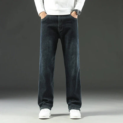 Herren Jeans Weit Bequem Relaxed Fit