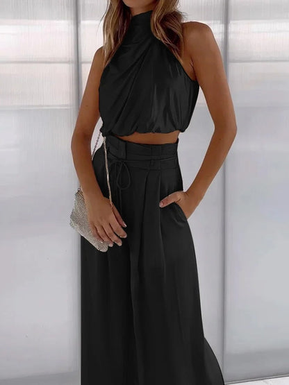 Frauen Hosenanzug Klassisch Zweiteilig Elegant