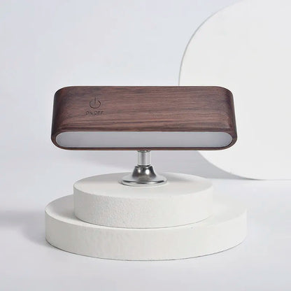 Wiederaufladbare LED Nachtlampe Magnetisch Drehbar Holz - BerlinGlamour