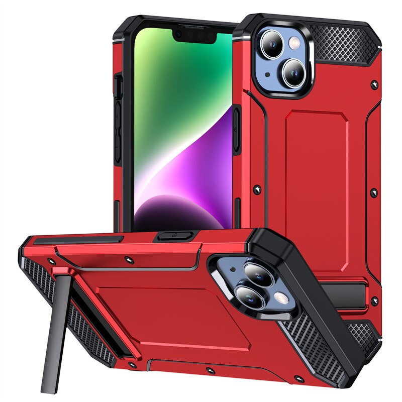 iPhone Hülle Schutzschale Robust Schwarz