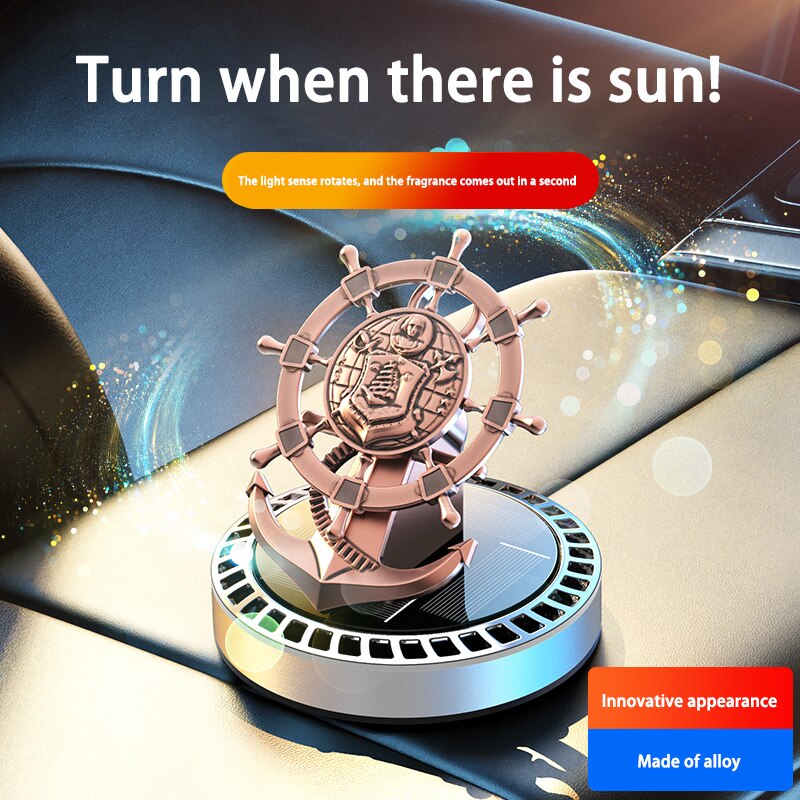Auto Lufterfrischer Solar Windmühle Aroma Frisch