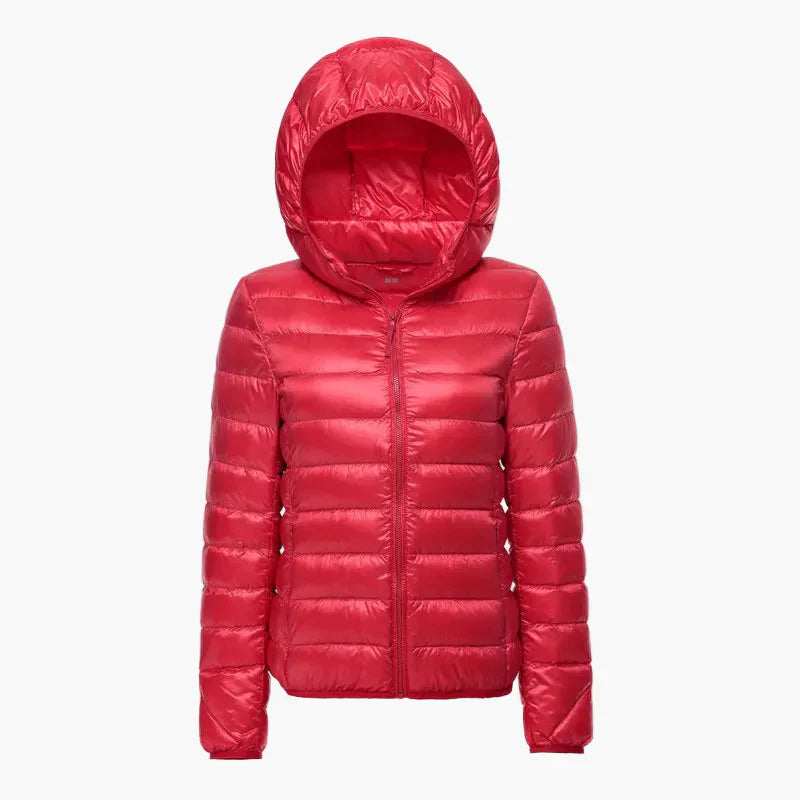 Leichte Steppjacke mit Kapuze für Damen und Herren