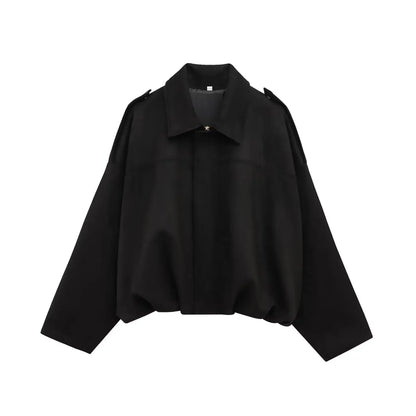 Valeria Damenjacke in Schwarz – modern und vielseitig
