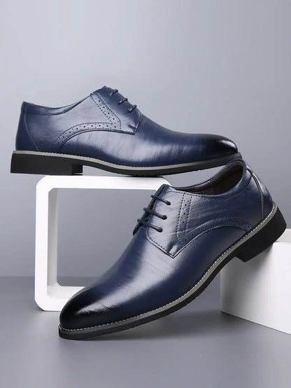 Herren Schnürschuhe Elegant Business Schuhe Komfort