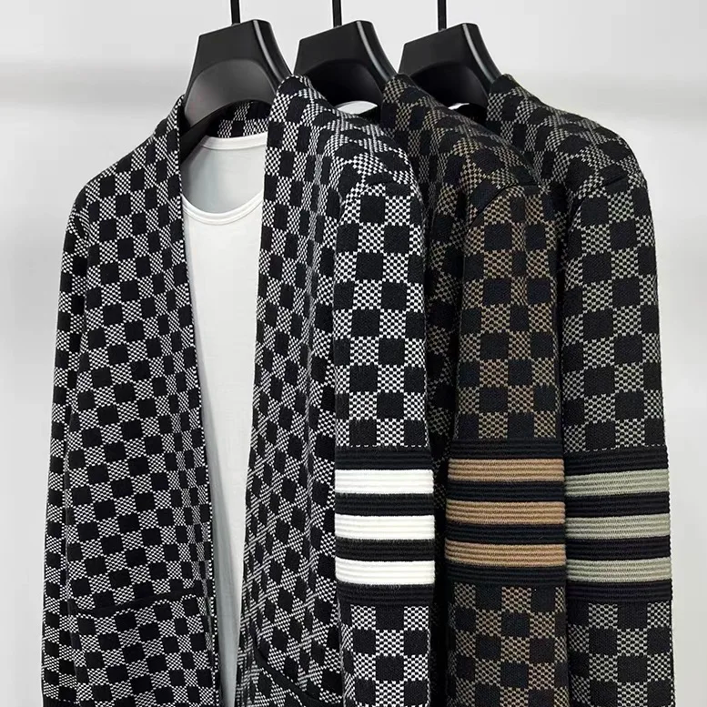 Herren Cardigan Warm Stilvoll Premium Qualität