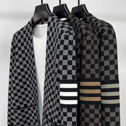 Herren Cardigan Warm Stilvoll Premium Qualität