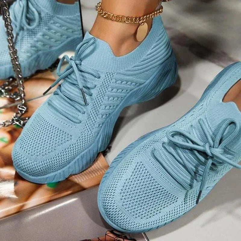Orthopädische Damensneaker Atmungsaktiv Bequem