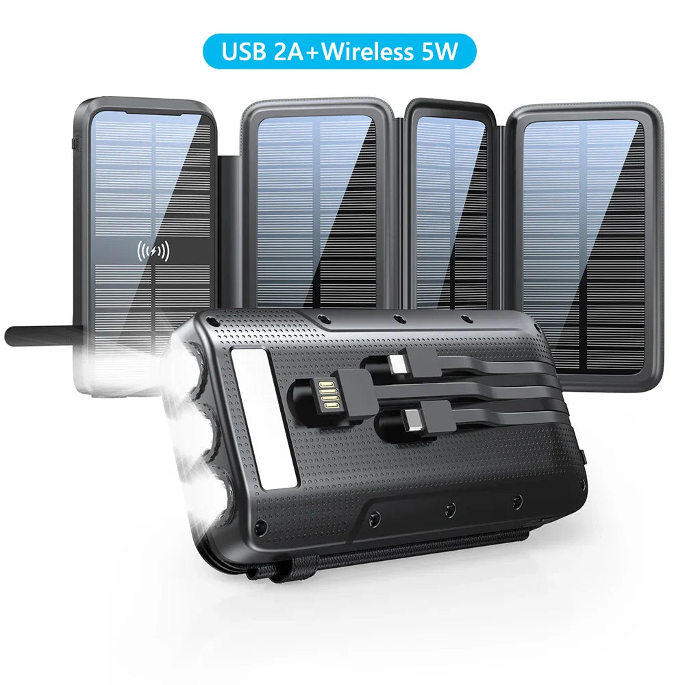 Powerbank 43800mAh Solar Outdoor Reisen Schnellladung