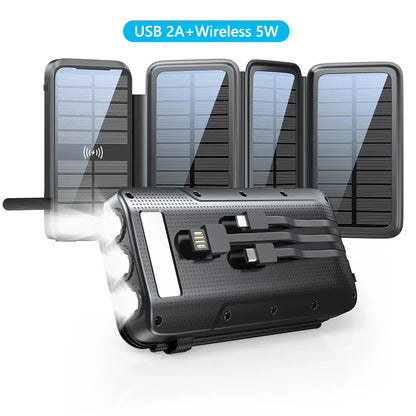Powerbank 43800mAh Solar Outdoor Reisen Schnellladung