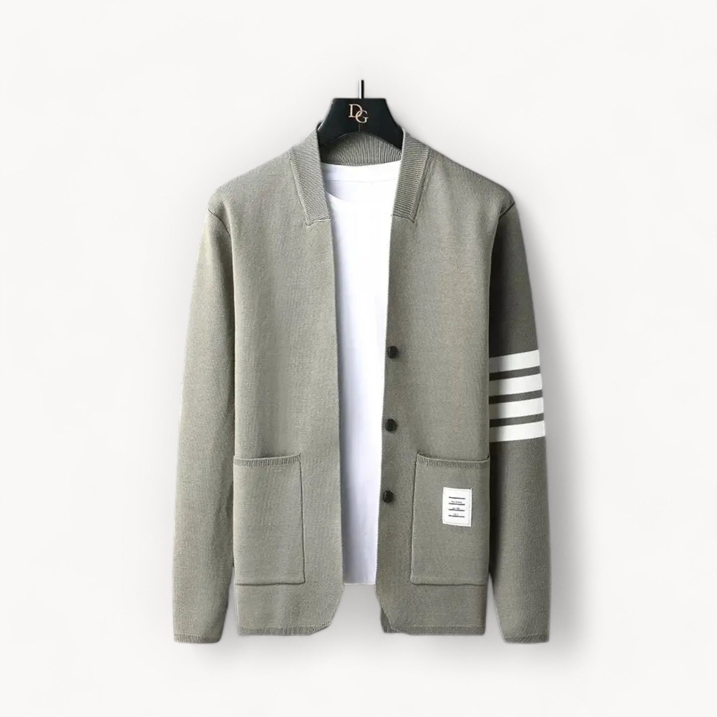 Baumwoll Strickjacke Damen Warm Übergröße