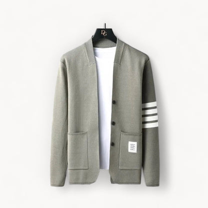 Baumwoll Strickjacke Damen Warm Übergröße