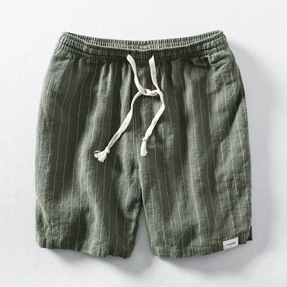 Bequeme Herren Leinen Shorts Sommer Leicht