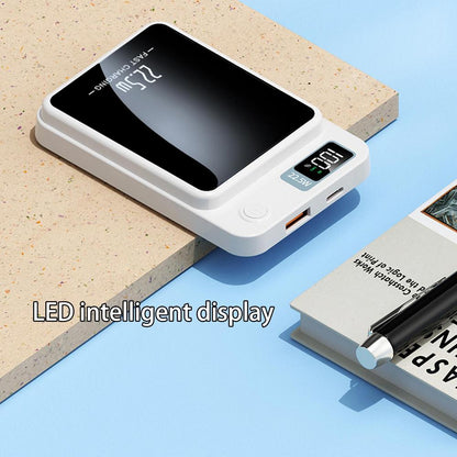 Drahtloser Power Bank Doppelter Energie Magnetisch