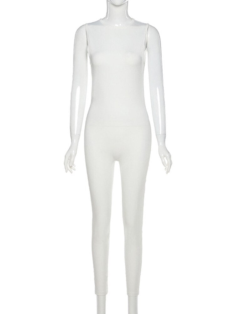 Eleganter Bodycon-Overall Damen Slim Fit