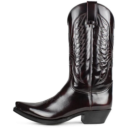 Cowboystiefel Bestickt Zeitlos Klassisch Heidi Chic
