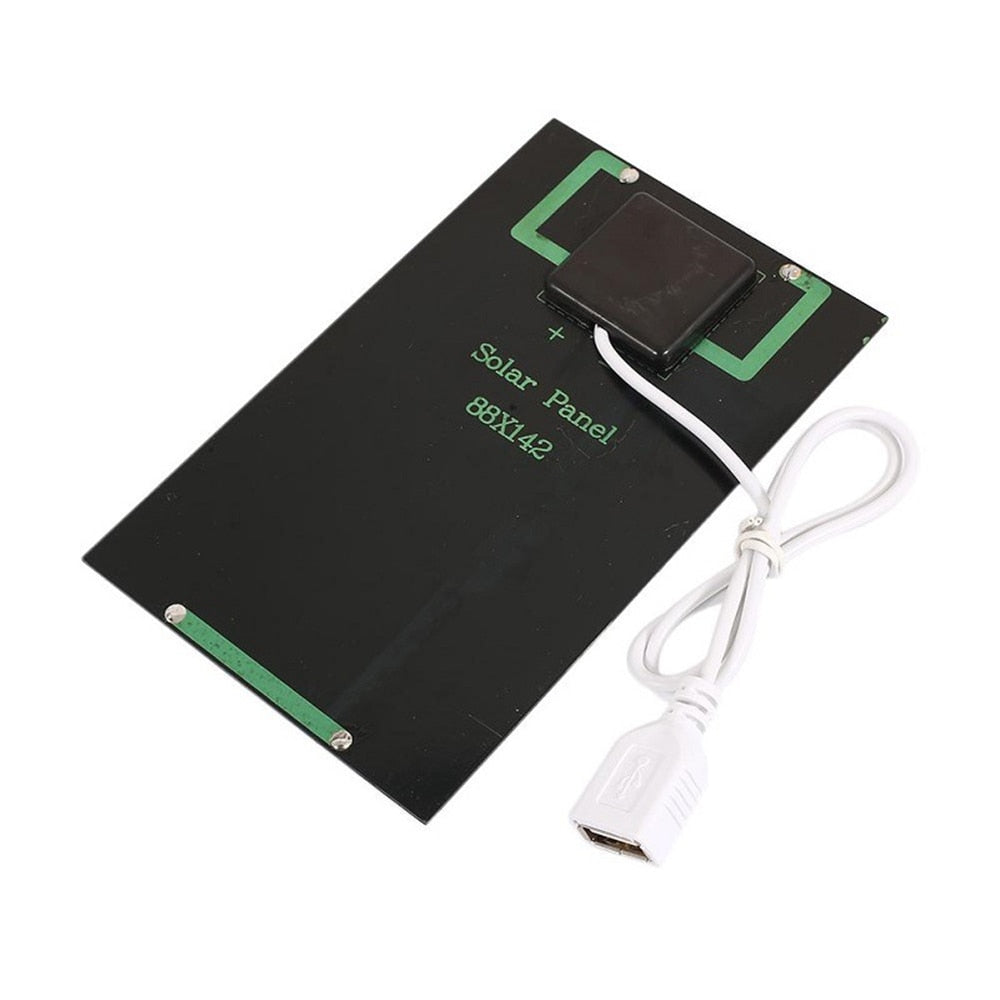 Tragbares Solarladegerät USB Notfall Wanderung