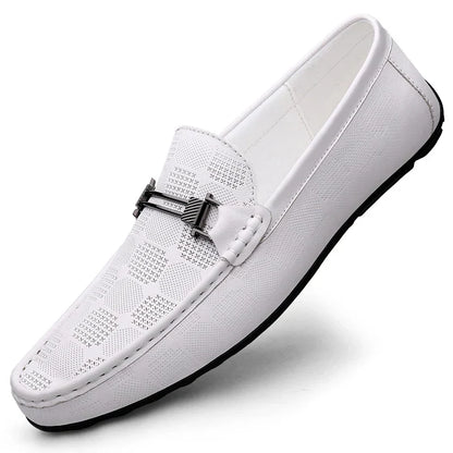 Leder Loafer Schuhe Herren Italienisch Echtleder