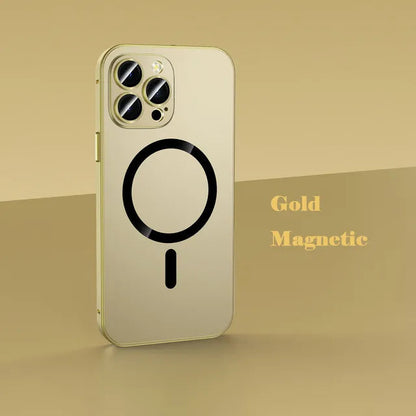 iPhone Hülle Magsafe Metallrahmen Aluminium Schutz