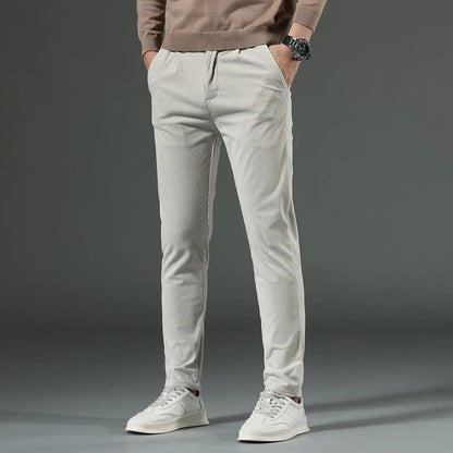 Beige Chino Hose Modern Slim Fit - BerlinGlamour