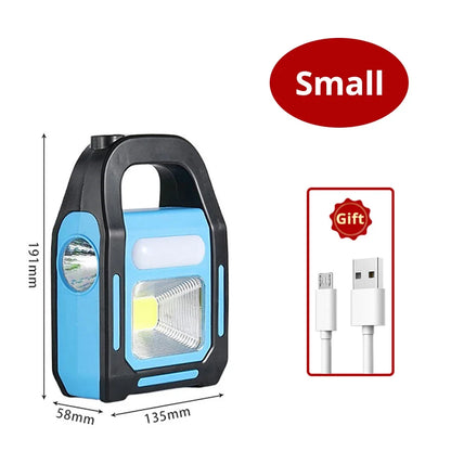 USB Powerbank Lampe Solar Wiederaufladbar Camping