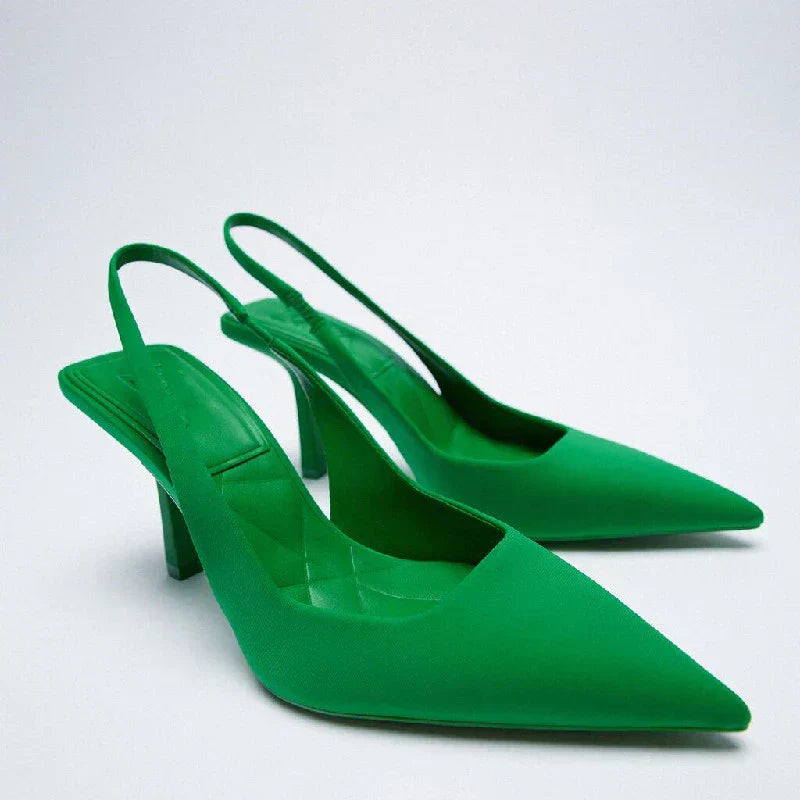 High Heel Pump Absätze Farbenfroh Damen Schuhe