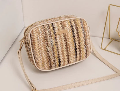 Mehrfarbige Damen-Umhängetasche Modern Elegent Sommerlich