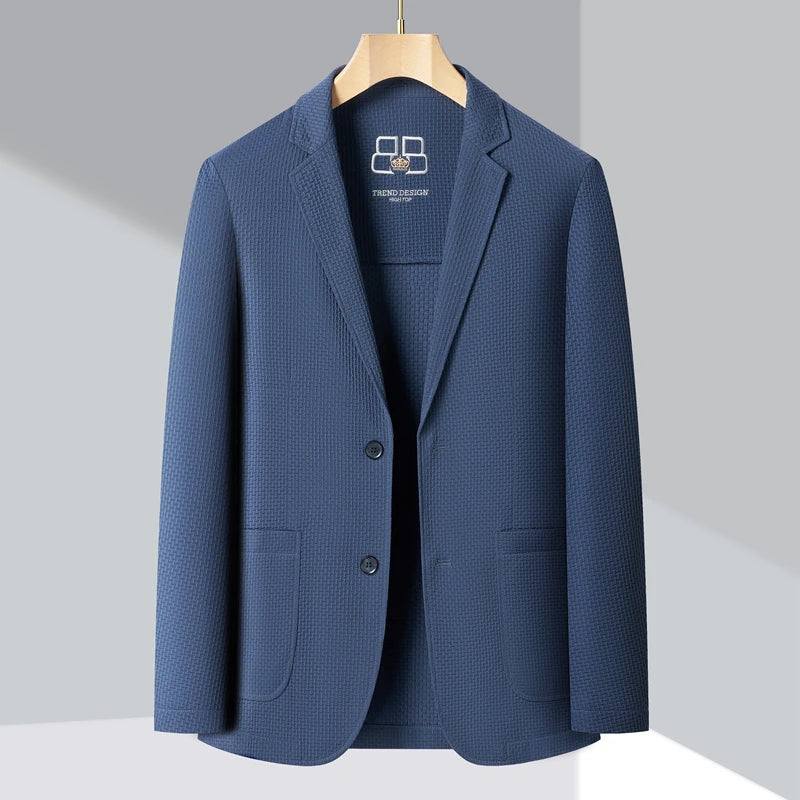 Herrenblazer Slim Fit Modern Schwarz