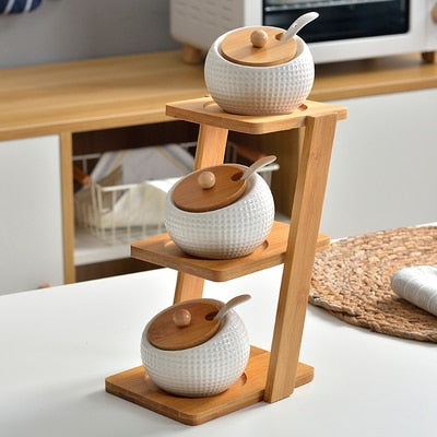 Keramisches Gewürzset Smart Modern Nordic Design - BerlinGlamour