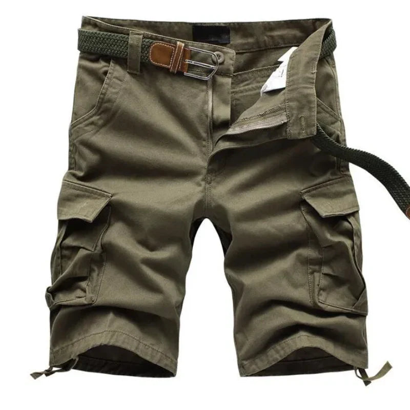 Bequeme Herren Cargo Shorts Baumwolle